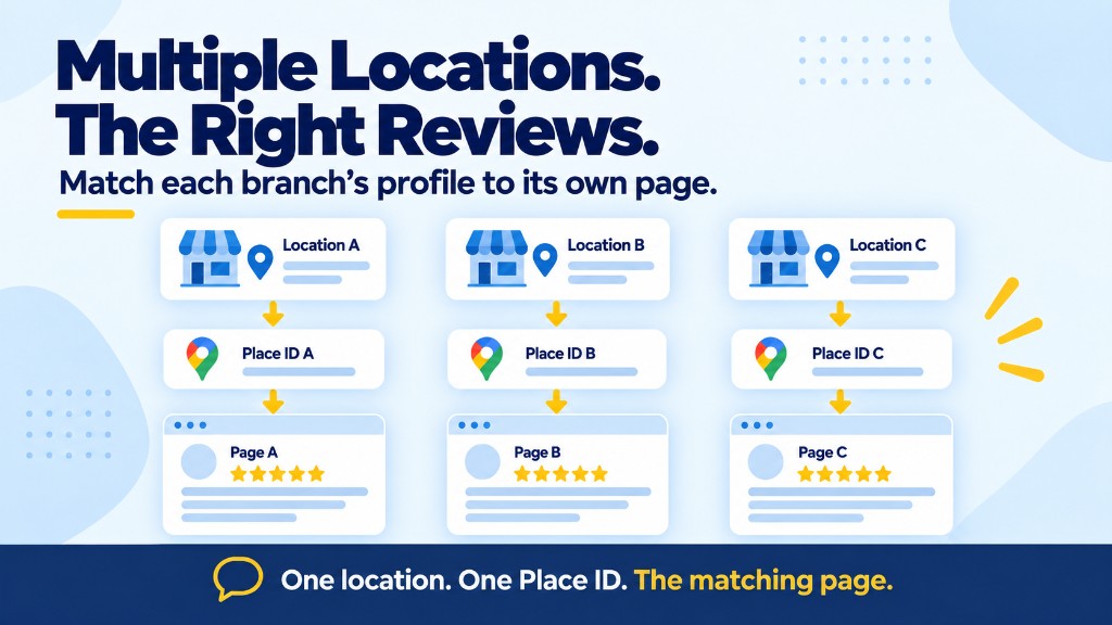 Google Reviews Widgets for Multi-Location Businesses: Showing the Right Reviews on the Right Page — GR Widget blog