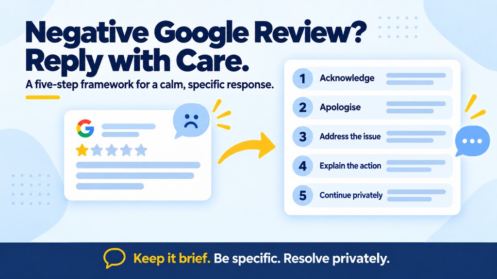 How to Respond to Negative Google Reviews (Without Hurting Your Business) — GR Widget blog
