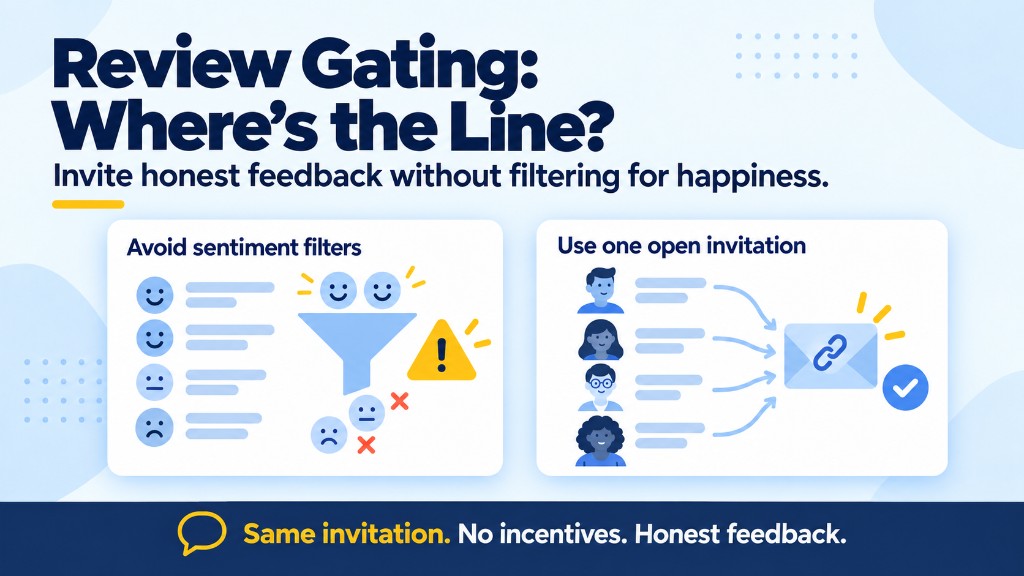 Is "Review Gating" Against Google's Policy? What You Can (and Can't) Do When Asking for Reviews — GR Widget blog