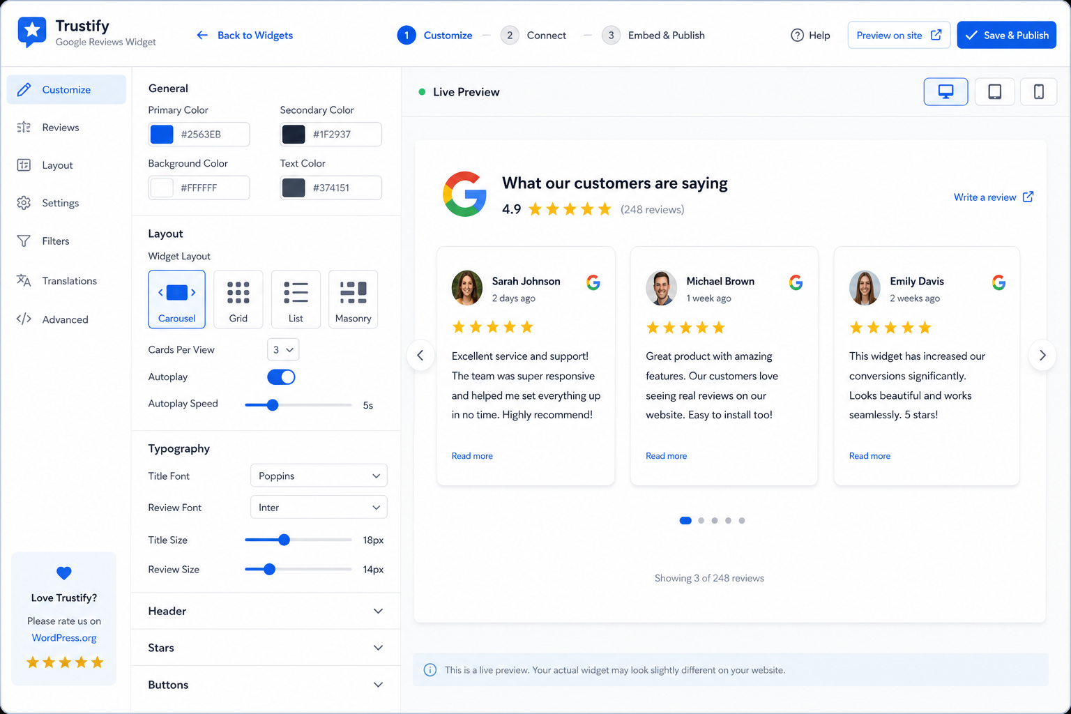 How to Set Your Google Location for Reviews — GR Widget blog